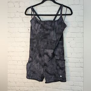 Sweaty Betty Charcoal Tie-Dye Jumpsuit